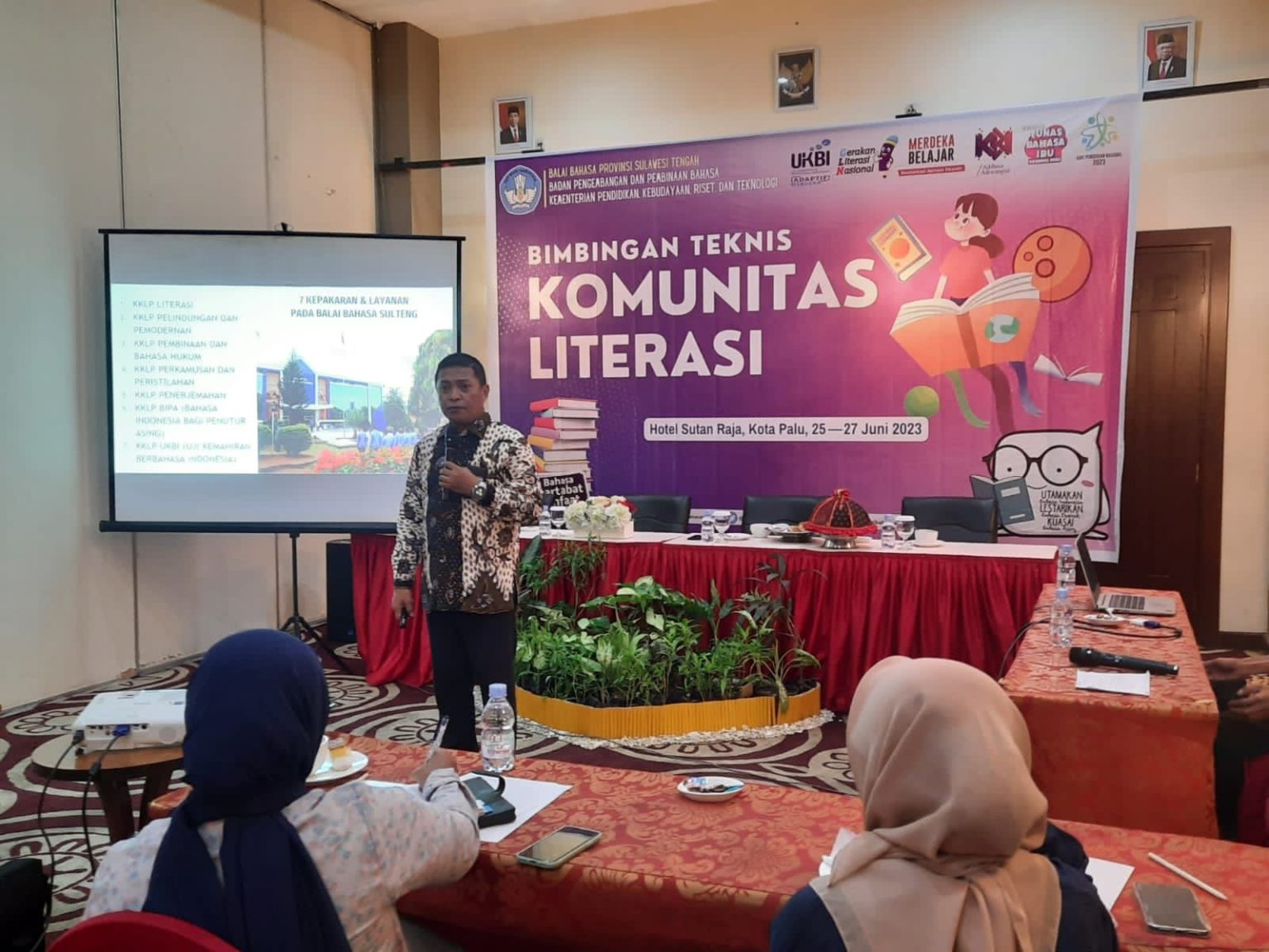 Balai Bahasa Sulteng Gelar Bimtek Pemberdayaan Komunitas Literasi Madika