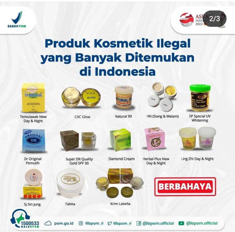 Waspada! BPOM RI Rilis Daftar Kosmetik Yang Mengandung Bahan Berbahaya ...