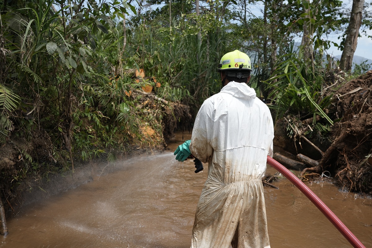 Kebocoran Pipa Towuti