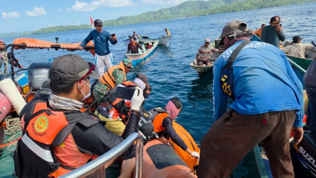 Operasi SAR Katinting Terbalik